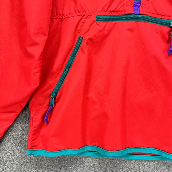 Vintage Sierra Designs‎ Adult Small Red Pullover Windbreaker Rain Jacket 90s - Picture 5 of 16